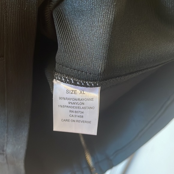 Bella Barnett Stella Bandage Dress. Black. Size XL - Picture 9 of 9